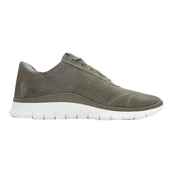 Vionic Women's Riley Casual Lace Up Sneaker in Olive 7.5 - Picture 1 of 9